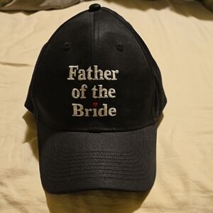Father of the Bride OTTO Black Cap, EUC